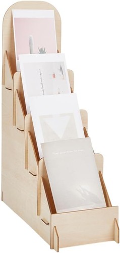 Set wood display stand - set,