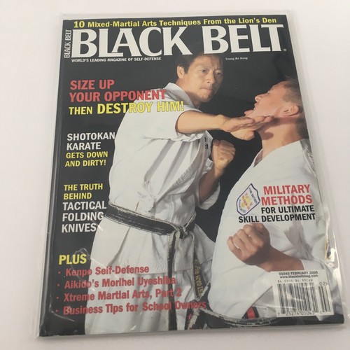 Black belt magazine february - black,