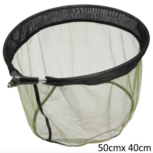 Landing net oval spoon pan - net,