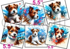6 XL Card Toppers 5.5" Parson