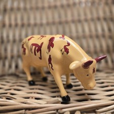 Cow parade after visit to - cow,