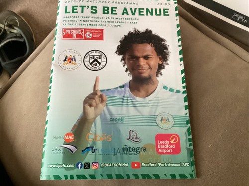 Bradford park avenue grimsby - bradford, v