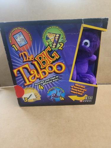 The big taboo board game - taboo, with