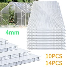 10/14PCS Clear Polycarbonate