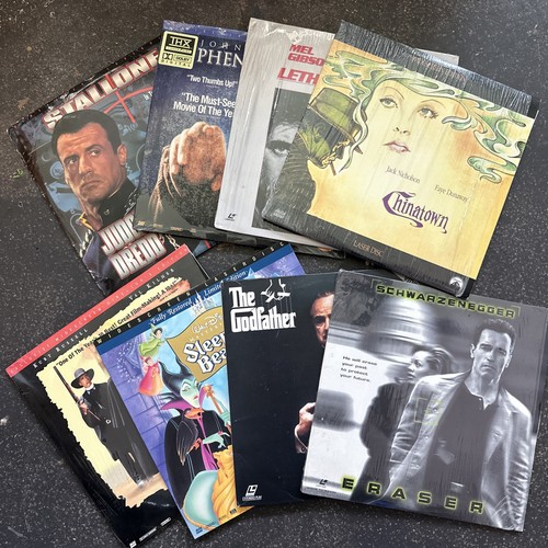 Laserdisc lot - 8,