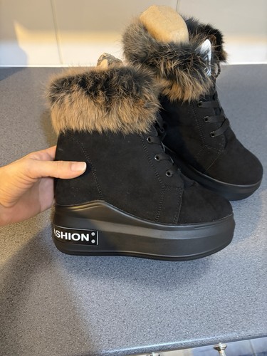 High soled hidden platform - high-soled,
