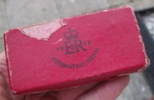 A QUEEN ELIZABETH 11 EMPTY 1953 CORONATION BOX, NO MEDAL.