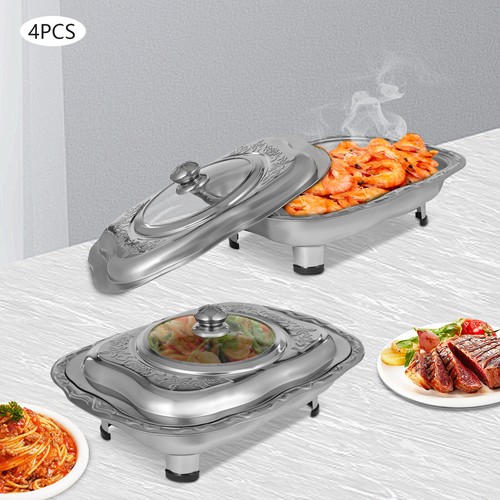 4pcs buffet food - 4pcs, plates