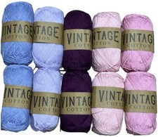Vintage DK Cotton Yarn