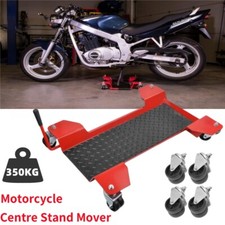 Motorbike Motorcycle Dolly Centre Stand Garage Mover Paddock Easy Park Up 350KG