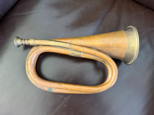 Vintage brass bugle john grey - bugle,