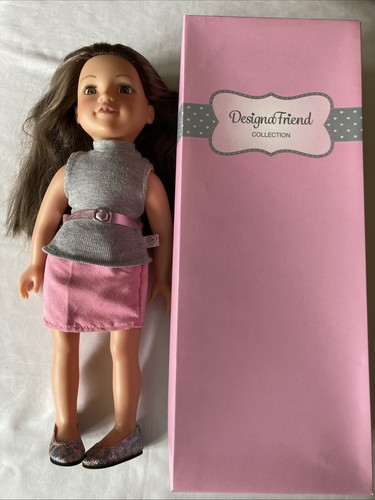 Designafriend elle doll brown - designafriend,