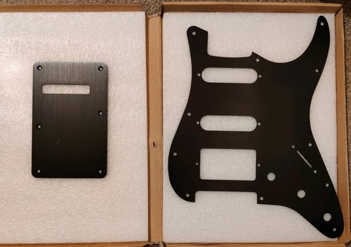 Strat hss black brushed - strat,