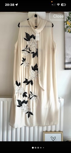 Monsoon embroidered cream - monsoon, n
