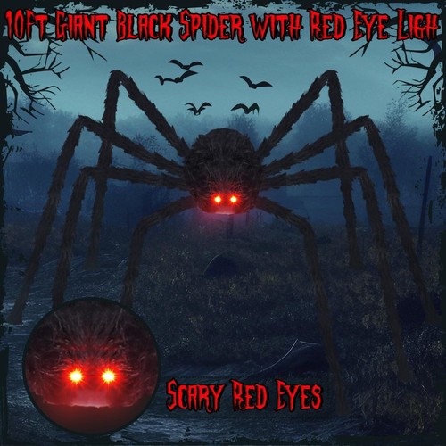 Giant led eyes - giant, spider