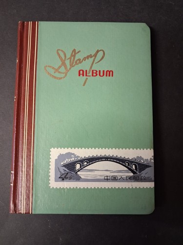 Empty stamp album