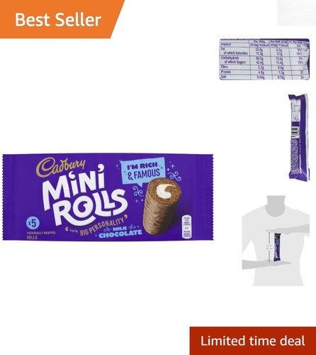 Cadbury chocolate mini rolls - cadbury,