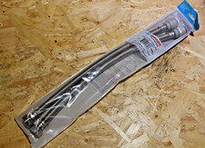 2x JG SPEEDFIT 22mm x 3/4 bsp 500mm flexible tap connector hose push fit