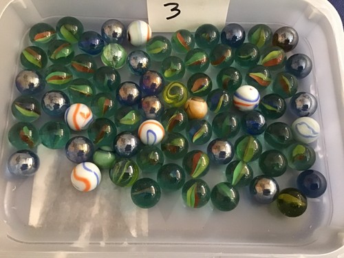 5kg glass marbles bundle - 1.5kg, lot