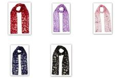 Music notes Design Scarf with