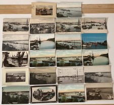 Vintage Postcards, Weymouth, Harbour, Shipping, 22 Early Cards, Job Lot