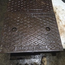 Cast Iron Manhole Drain Cover 660mm X 510mm Inspection Cover Lid free p&p