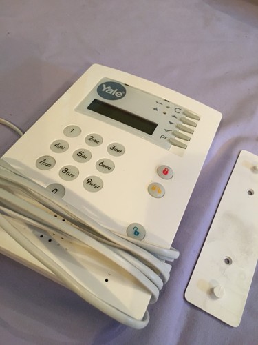 Yale burglar alarm control - yale,