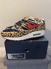 Nike Air Max 1 DLX atmos Animal Pack UK 8 AQ0928-700 9.5/10 Condition