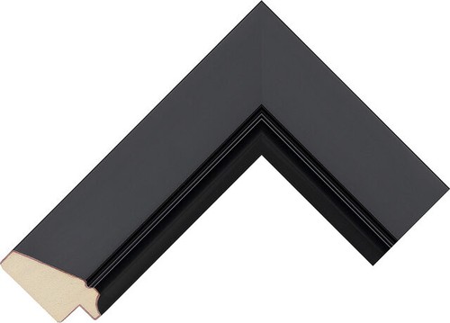 50mm wide black - reverse, wood
