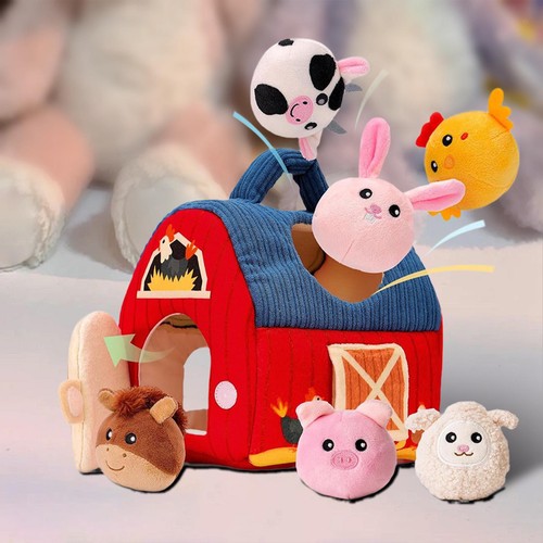 Plush farm animals plushie - farm,