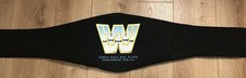 Dual Plated Winged Eagle WWE WWF Replica Wrestling Belt Championship