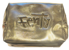 FENTY Gold Faux Leather Makeup