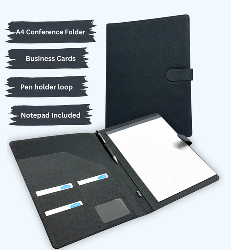 Business portfolio notepad - a4,