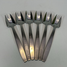 6 Original Viners Splayds McArthur 18/8 Stainless Steel Fork Spoons Ireland