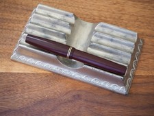 Vintage Parker Victory (?) fountain pen - maroon - spares and repairs