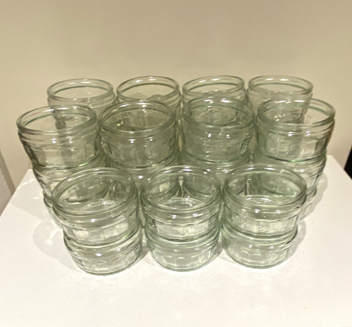 Clear glass round - 30,