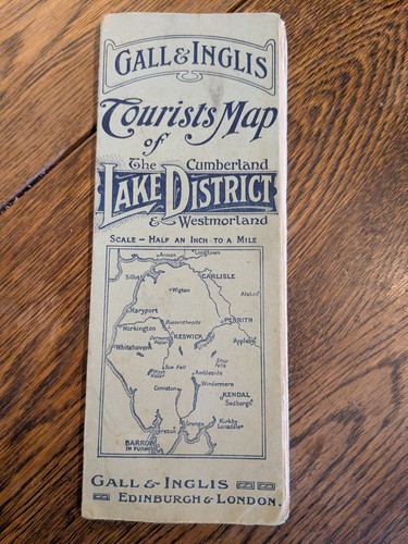 Galls inglis tourist map of - map,