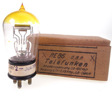 Re86 telefunken triode tube - re86,