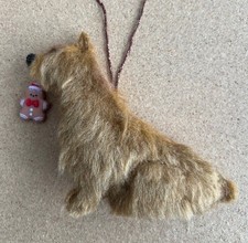 NORWICH TERRIER with CHRISTMAS