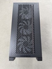 Cooler Master Elite 301 Mid Tower PC Case – Tempered Glass, Black, New