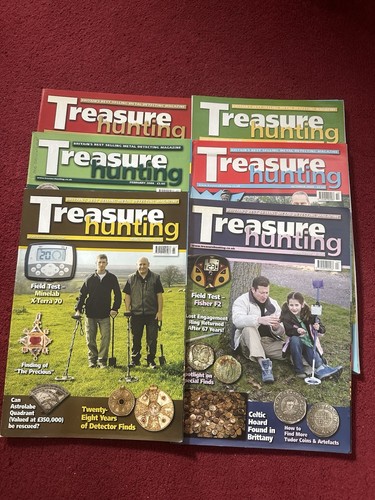 Treasure hunting magazines - treasure,