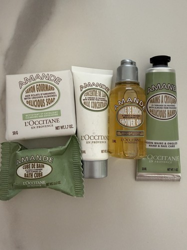 Occitane almond set 5pcs - almond,