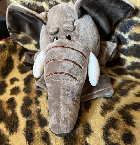 Elephant hand puppet soft - elephant,