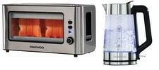 Daewoo Glass Kettle 1.7L 3KW &