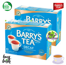 BARRYS DECAF 160 TEABAGS 2 x 80 Tea Bags Irish✨13.95✨BB 09/26✨CHEAPEST✨☕