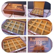 ANTIQUE 19c SORRENTO INLAID