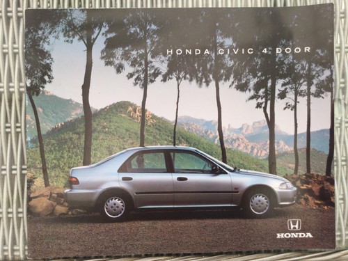 Honda civic brochure lsi - civic, 4