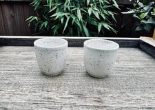 Vintage Speckled Ceramic Egg