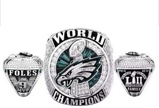 New 2024 2025 Philadelphia ring Eagles super bowl FAST SHIPPING SIZE 9