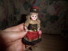 Antique all bisque - all, glass
